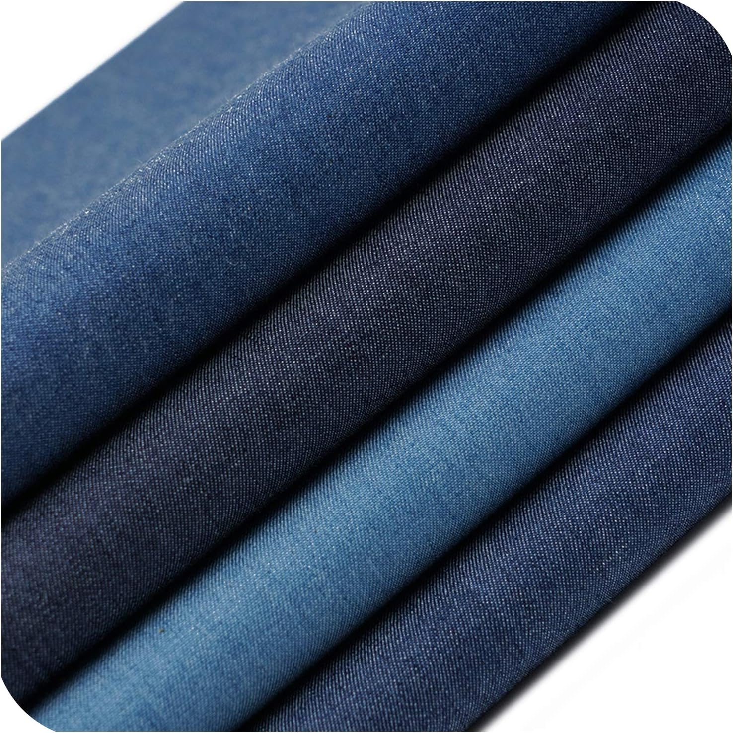 Printed Denim Fabric Thin Cotton Denim Fabric for Jeans