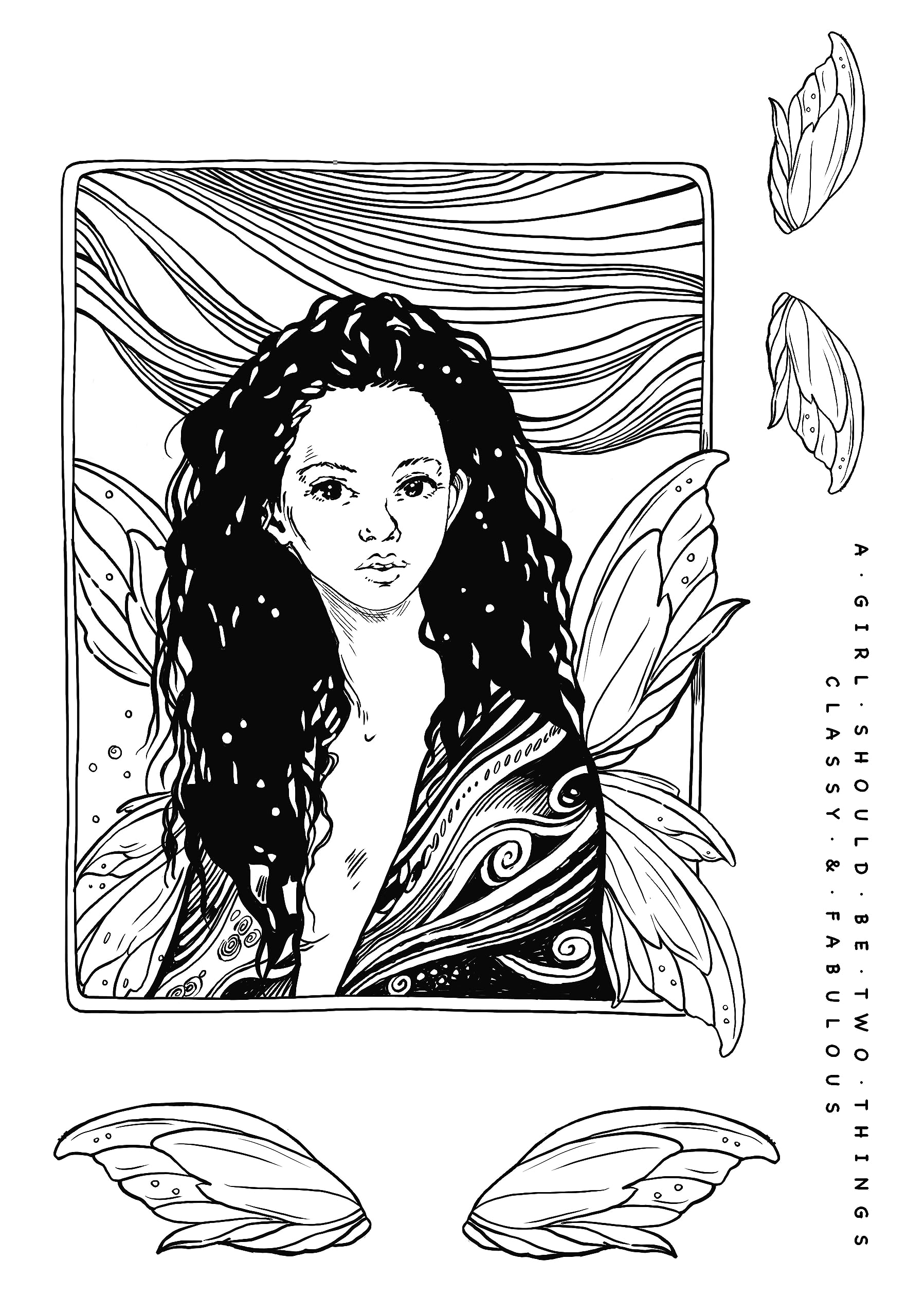 KatKin Krafts Clear Stamp Set-Millie, 6 x 8 ins