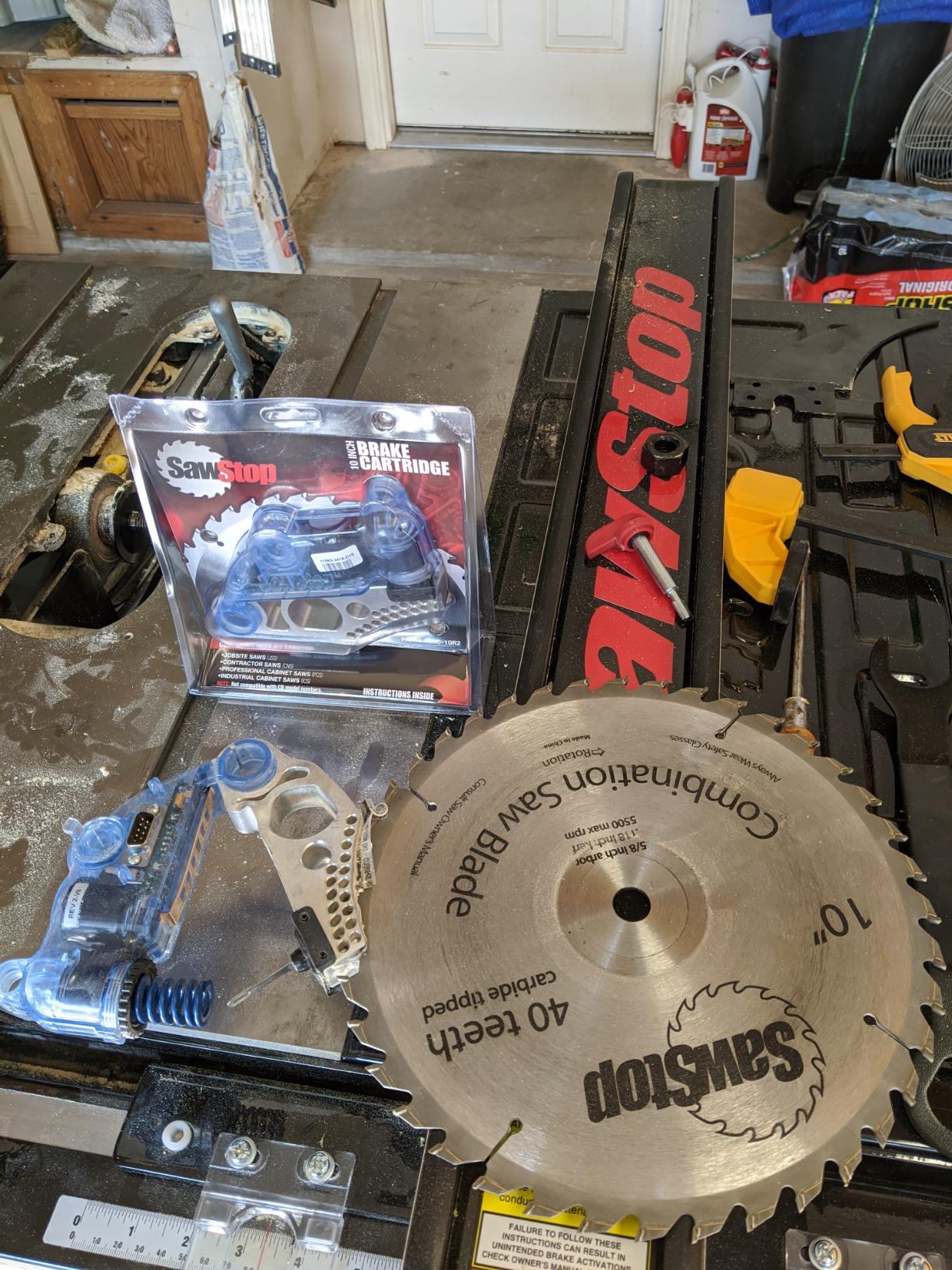 15/mo Finance SawStop TSBC10R2 Table Saw Brake Cartridge For 10