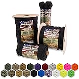 TOUGH-GRID Premium Black 550 Paracord/Parachute