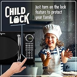Nostalgia Retro Microwave Oven 0.7 Cu Ft, 700-Watt