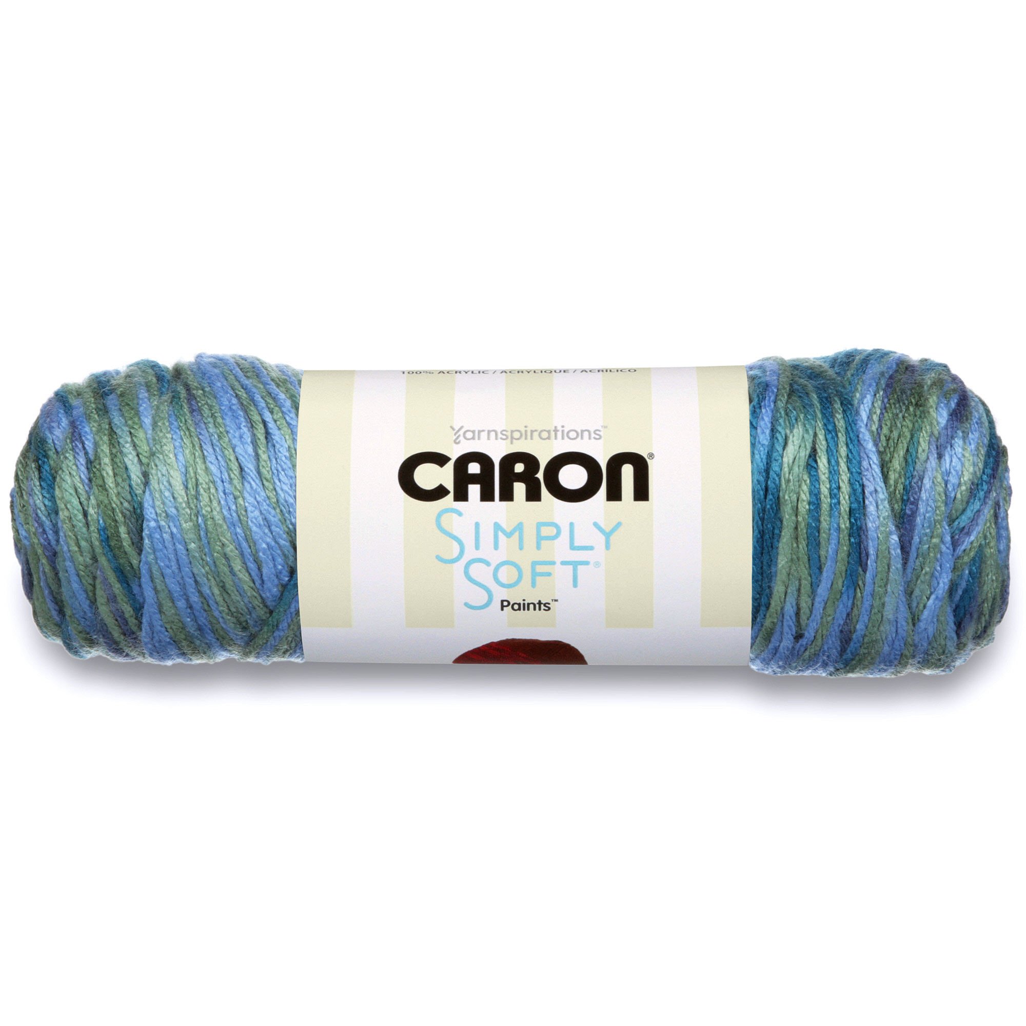 Caron Simply Soft, 141g, Spring Brook,7.8 x 24.3 x 7.8 cm