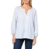 Nautica Womens Tunic Long Sleeve Popover Shirt