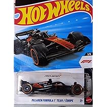 Hot Wheels McLaren Formula One Team [Black & Orange] F1 1/5, 20