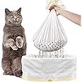 ADDPETS Sifting Litter Box Liners 14 Count,Drawstring Jumbo Cat Litter Bags Fits All Litter Box,Cat Products