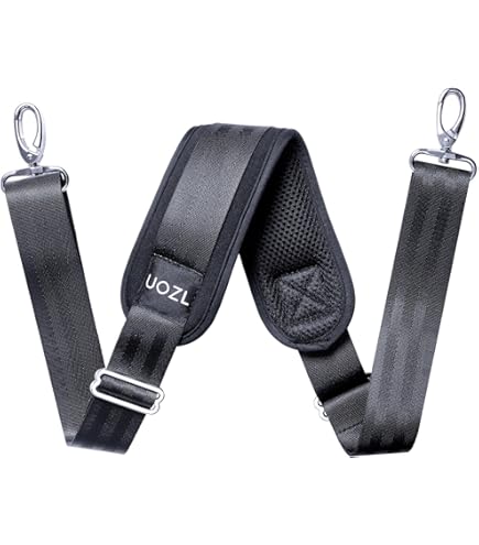 RLSOCO Sangle Épaule Réglable 360° Nylon – Bandoulière Universelle Sacs Ordinateur Drone Caméra Bagage