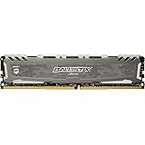 Ballistix Sport LT 8GB Single DDR4 2400 MT/s (PC4-19200) DIMM 288-Pin - BLS8G4D240FSB (Gray)