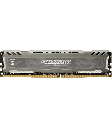 Crucial Ballistix Sport at 2666 MHz DDR4 DRAM Desktop Gaming