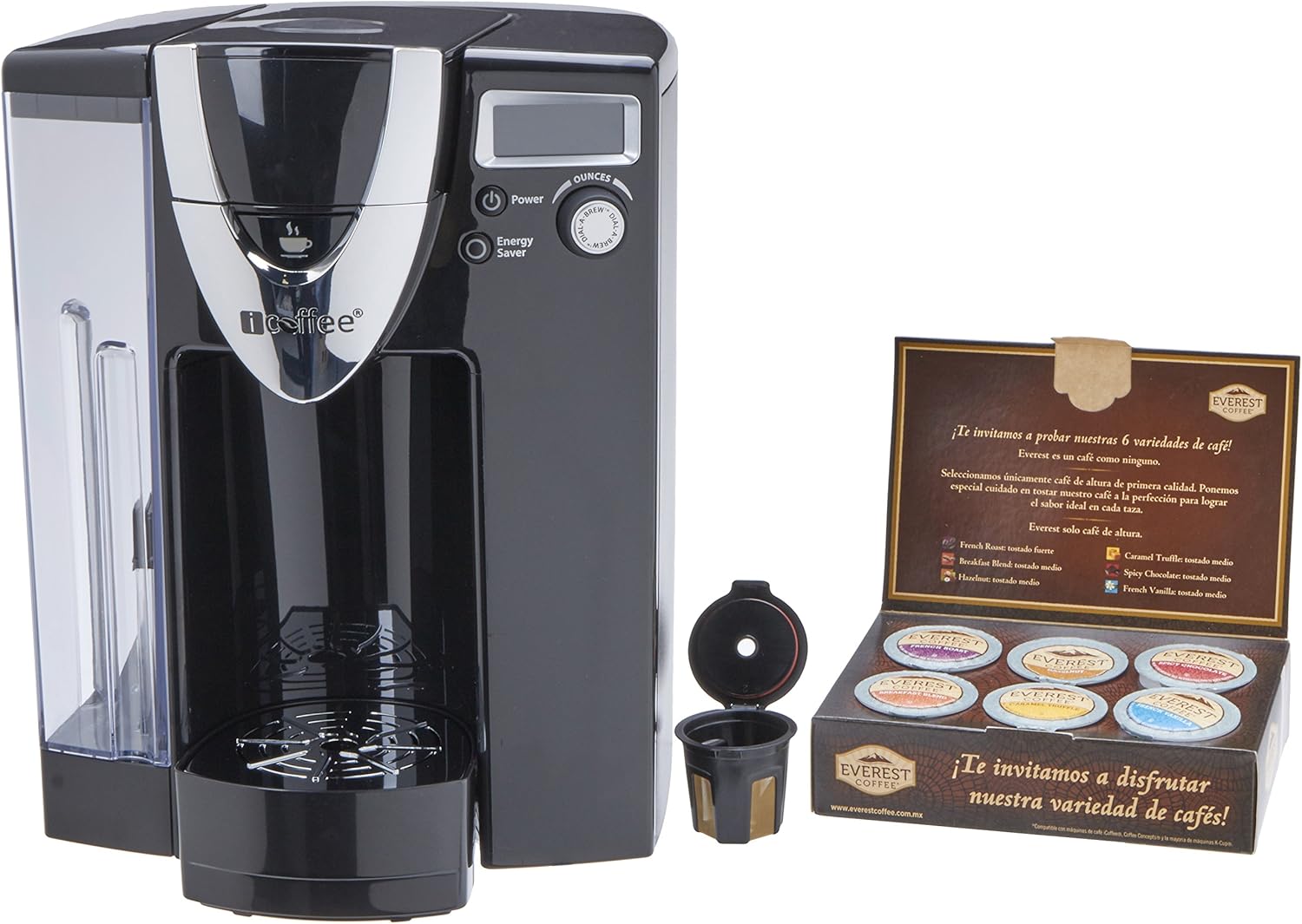 New iCoffee Mozart Single Serve Spin Brew Coffee Maker RSS500MOZ Works