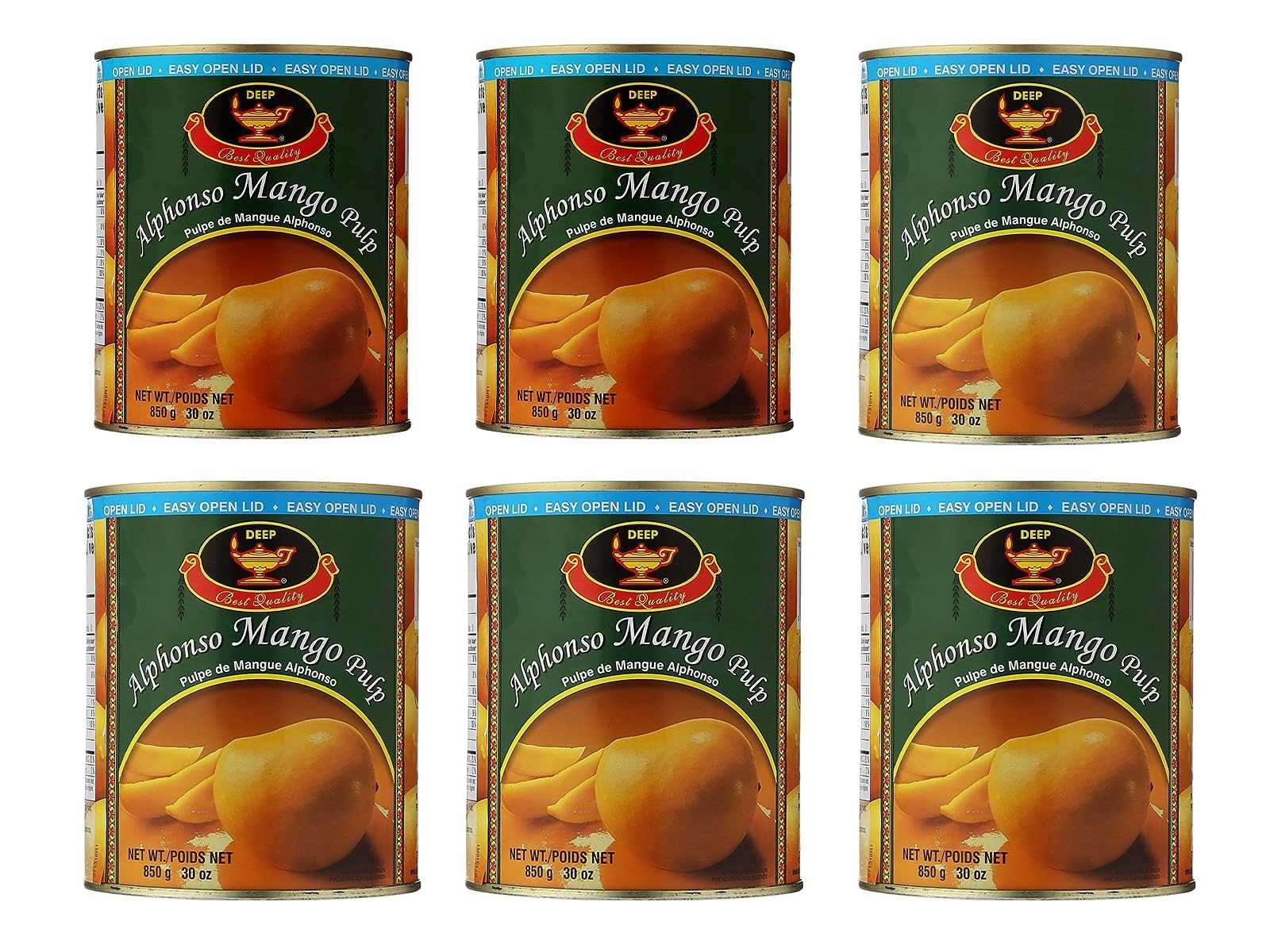 Deep Alphonso Mango Pulp - 850 Grams / 30