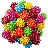 Hallmark Gift Bow Assortment, 36-Pack (Red, Pink, Orange, Green, Yellow)