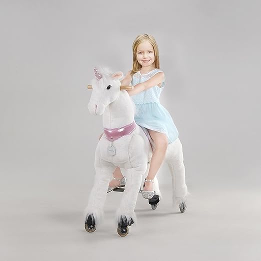 title=UFREE Action Pony, Grande Cavallo giocattolo meccanico, Cavalca galoppando su e