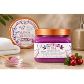 Mixia Alpha Arbutin Sugar Scrub with Shea Butter, 18 oz