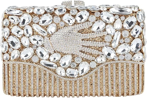bridal hand clutch