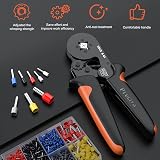 Preciva Crimping Tool Set 2000 Ferrules Self-Adjusting Ratchet 0.25-10mm² view 5