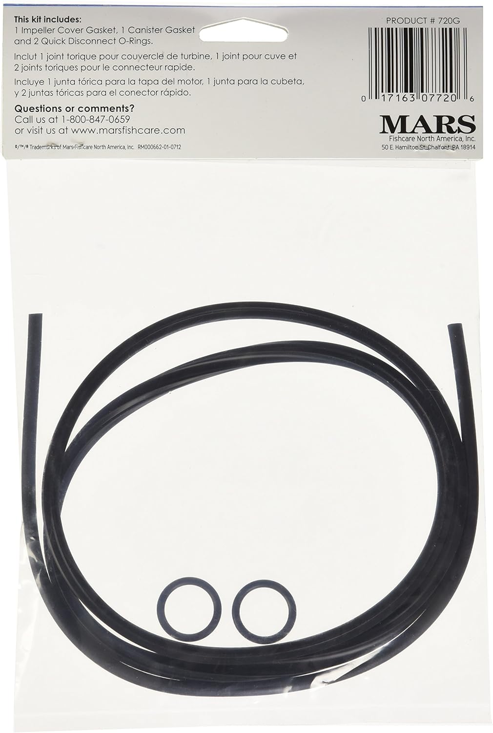 Super Saturday API FILSTAR XP FILTER GASKET KIT Aquarium Canister