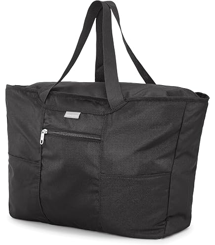 JanSport Everyday Large Tote – Spacious Tote Bag with Padded 15-Inch Laptop Sleeve, Zippered Compartments, and Side Water Bottle Pocket, Black : Clothing, Shoes & Jewelry