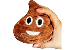 KAMHI WORLD Funny Plush Poop Toy with Fart Sounds - Hilarious Gag Gifts for Kids & Teens - Great Funny Christmas Gifts, Stocking Stuffers or Secret Santa - Durable Toy for Laughter and Fun, 4 x 4.5