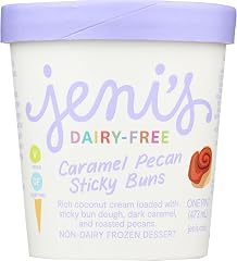 JENIS SPLENDID ICE CREAMS Caramel Pecan Sticky Buns Non-Dairy Frozen Dessert, 1 PT