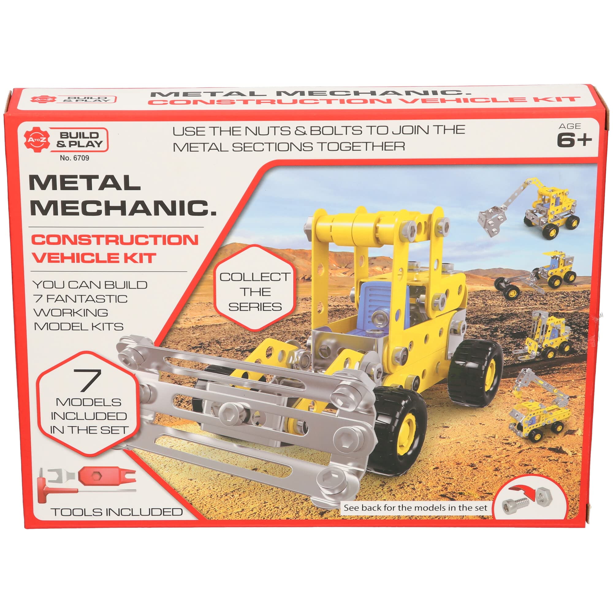 Atoz Metal Mechanic Construction Vehicle kit