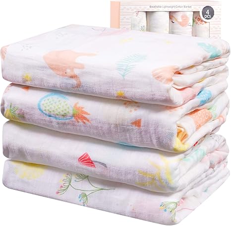 muslin swaddle blankets amazon