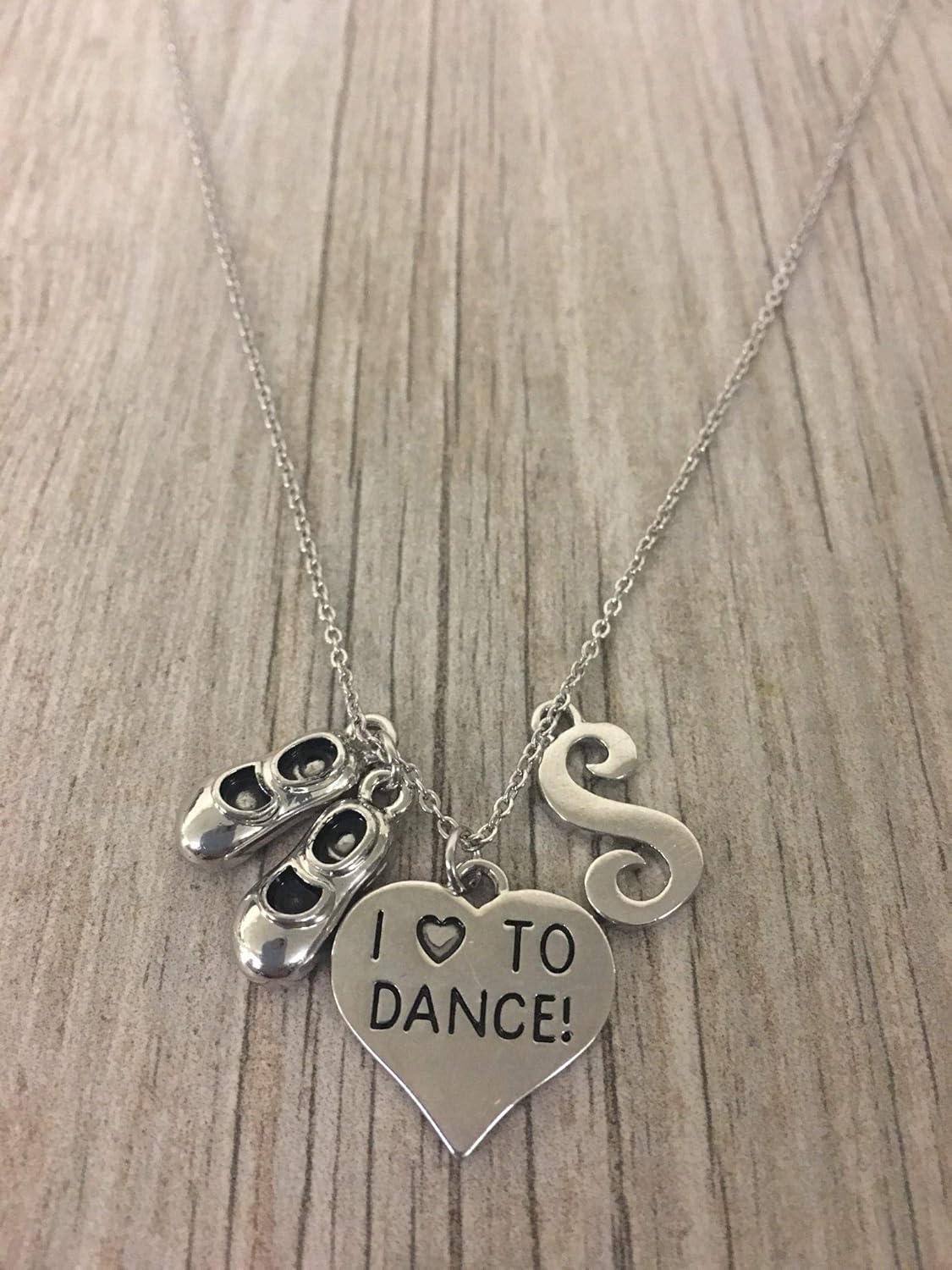 Personalized Tap Dance Necklace, Dance Jewelry, Tap