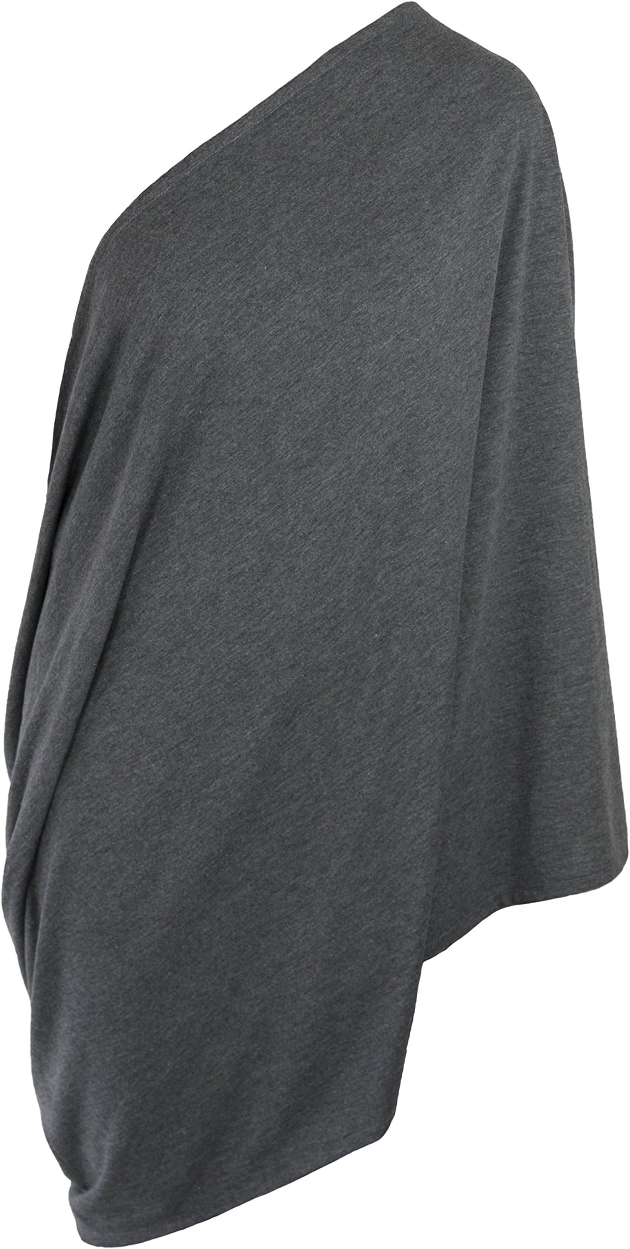 Infinity Breastfeeding Scarf & Nursing Cover | Lightweight No See Through (Grey)