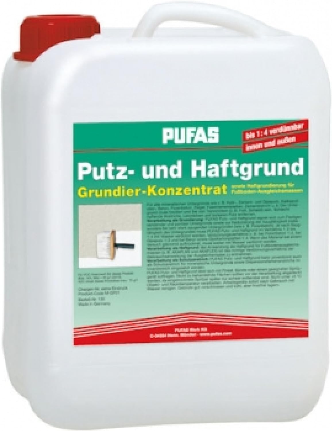 Pufas Putz Und Haftgrund 10 L Grundier Konzentrat Haft Grundierung Putzgrund Amazon De Garten Pufas Putz Und Haftgrund 10 L Grundier Konzentrat Haft Grundierung Putzgrund Amazon De Garten