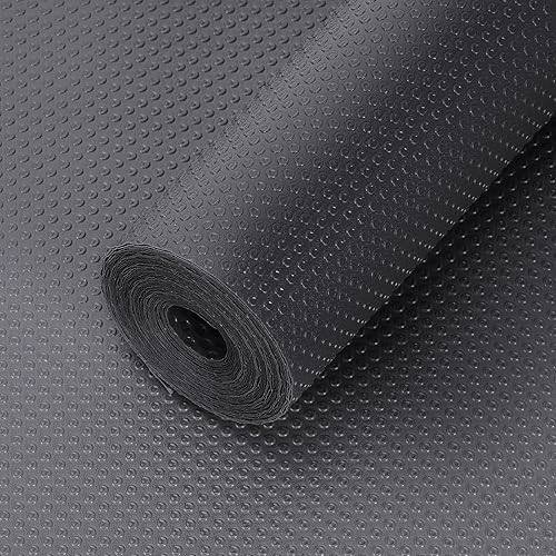 MooiFun Drawer Liners, Waterproof Shelf Liner, Anti-Slip Non-Adhesive BPA Free Kitchen Cupboard Cabinet Liner Refridge Fridge Mats Sink Protector Strong Durable for Home Office (30cm×300cm/Grey)