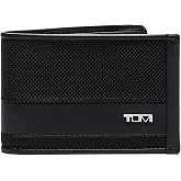 TUMI Alpha Slim Single Billfold, Men's Wallet, Black | Premium Leather Wallet, RFID Protection, Multiple Card Slots, ID Window, Bill Compartment, Slim Profile, Gift Box