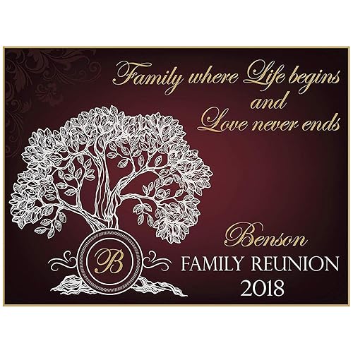 Amazon Com Custom Banner For Family Reunion Reunion Party