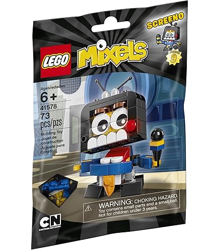 Amazon.com: LEGO Mixels 41580 Myke Building Kit (63 Piece