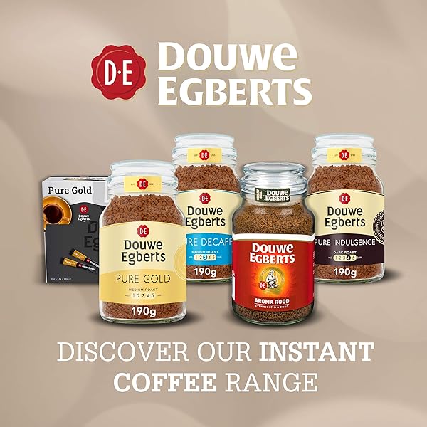 DOUWE EGBERTS – PURE GOLD MEDIUM ROAST – 190G