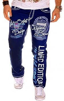 Kc-1981 Jeans Herren Limited Editio Hose Clubwear Freizeit Denim 202'