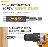 Hi-Spec 44pc Impact Drill Driver Bit Set 1/4 Hex S2 Tips & Nut Drivers view 5