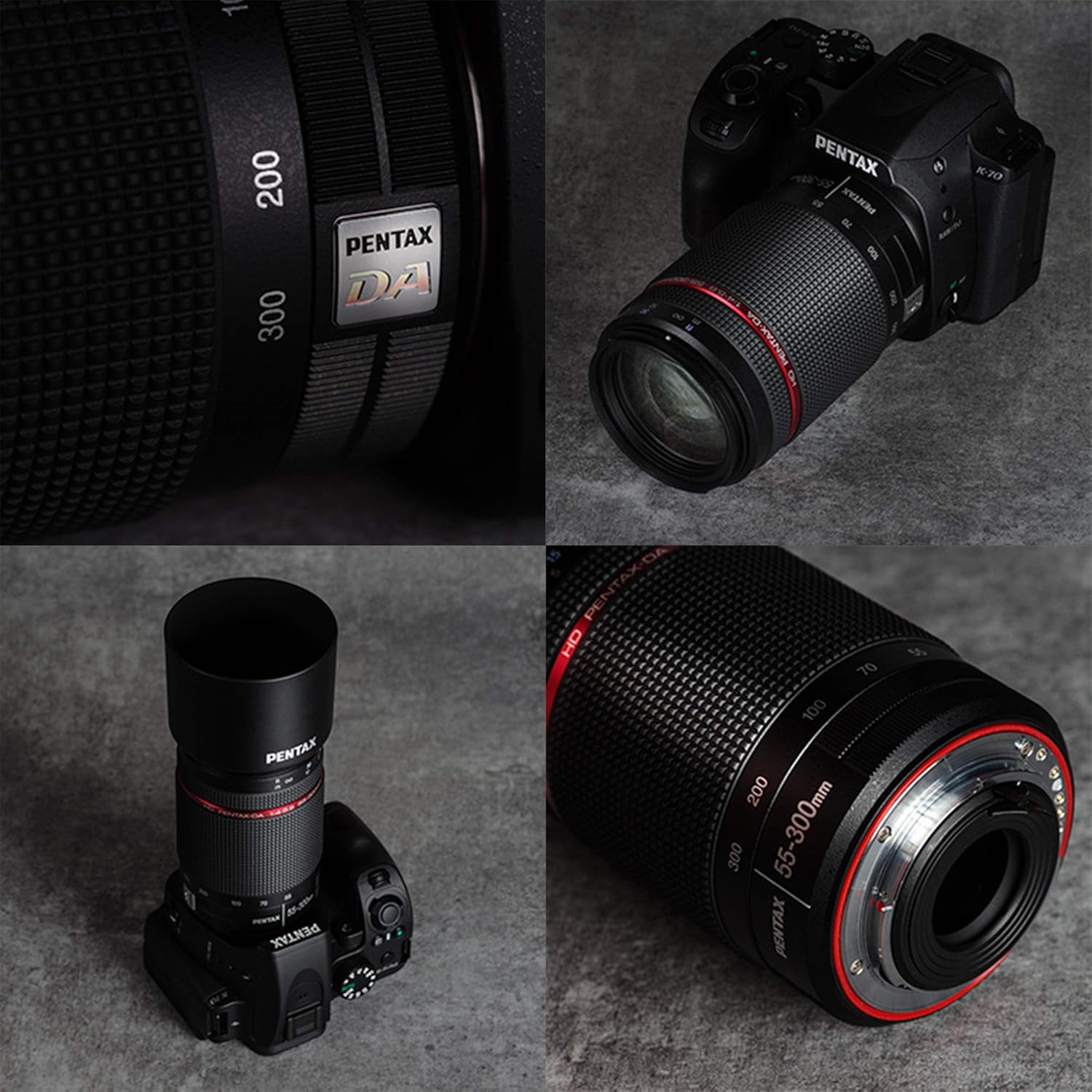 Amazon Hd Pentax Da 55 300mmf4 5 8ed Wr 望遠ズームレンズ Aps Cに対応 安心の防滴構造 Hdコーティングを新採用 高い描写を実現 クイックシフト フォーカス システムを採用 自然なボケ味 ボディ内手ぶれ補正機構搭載 ペンタックス一眼k