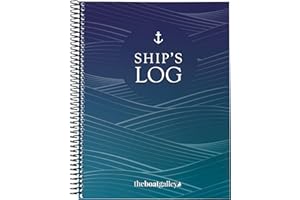 The Boat Galley Ship's Log: 5 Logs in 1 Book - Boat Travel and Maintenance Logbook, Great Boating Gifts, Tracking & Organizing Boat Maintenance and Trip Info