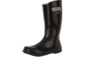 BOGS Unisex-Child Kids Rubber Waterproof Rain Boot for Boys and Girls