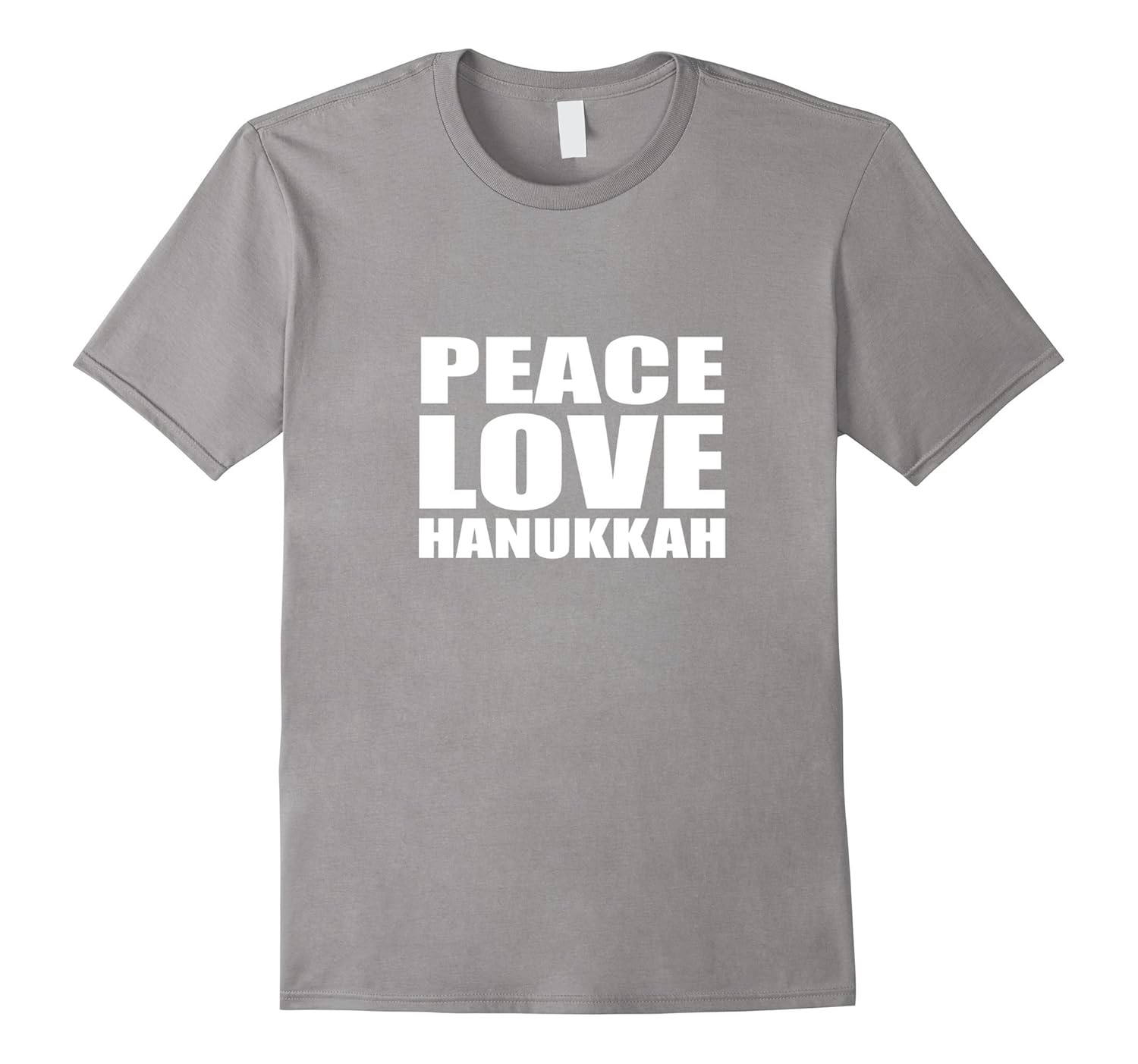 Peace Love Hanukkah Shirt Jewish Holidays Tee-Rose