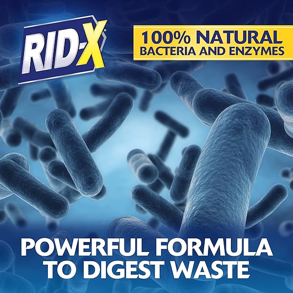 RID-X SEPTIC TREATMENT 3 MONTH SUPPLY POWDER, 29.4 OUNCE