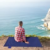 Odoland Picnic Blanket 70 x 110 cm Pocket Waterproof Ground Sheet view 7