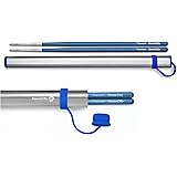 Chopsticks, 1 Pair of Titanium Chopsticks Ultra Lightweight Professional (Ti), Super Strong Healthy and Eco-Friendly 1 Pair of Chopsticks Comes with Free Aluminium Case (Blue)