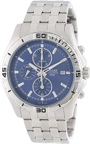 pulsar men's chronograph watch