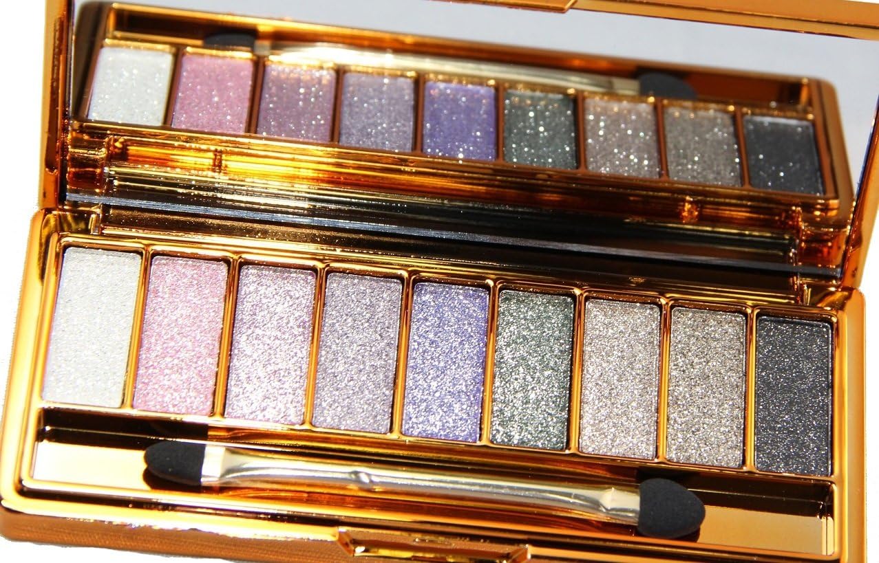 HAPPY CXL Make Up Glitter Eyeshadow Palette 9 Colors Cosmetics Eye Shadow Pallete (# 1)