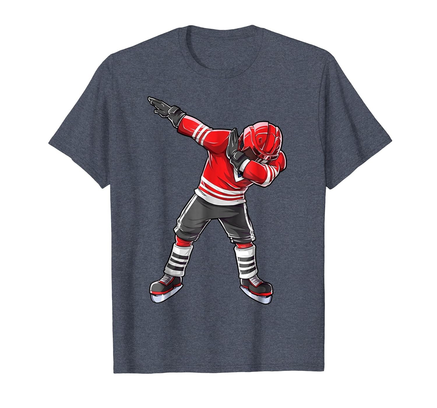Dabbing Ice Hockey T Shirt Funny Dab Squad Boys Kids Gifts4LVS