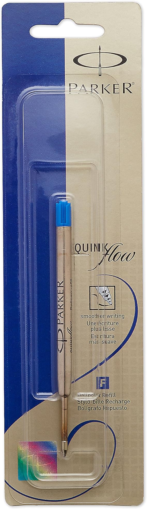 PARKER QUINKflow Ballpoint Pen Ink Refill, Medium Tip