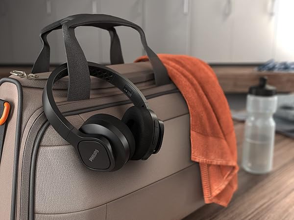 PHILIPS HEADPHONES/HEADSET WIRED & WIRELESS HEAD-BAND SPORTS USB, W128299144 (WIRELESS HEAD-BAND SPORTS USB TYPE-C BLUETOOTH BLACK)