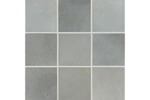 Bedrosians Celine Square Matte Porcelain Tile 4 x 4, Blue (5.38 sq. ft./Case)