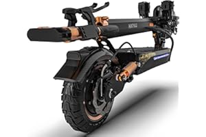 HAPALI Electric Scooter Adults, 800/1200W Motor, E-Scooters Up to 25/31Mph & 28/31Miles Range,11" Off-Road/All Terrain Tire Scooter with Dual Suspension & Side Light