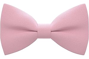 Bow Tie House TM, Mens Bow Ties for any Age Pre-tied Men Bowtie clip on Design for Adults